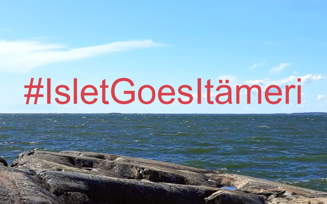 #ISLETGOESITÄMERI-kampanja kerännyt yli 4000 € Itämeren hyväksi