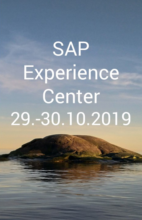 SAP Experience Center -vierailu 29.-30.10.2019