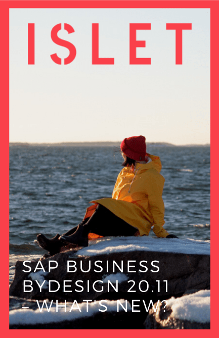 SAP Business ByDesign 20.11 – What’s new?