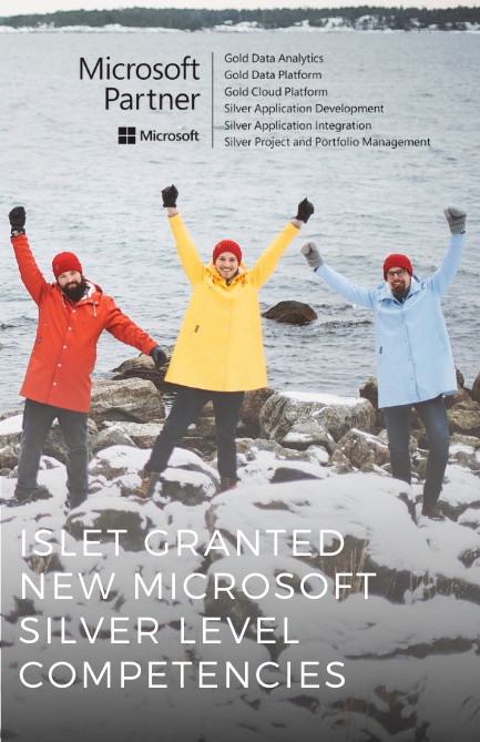 Islet granted new Microsoft Silver level competencies