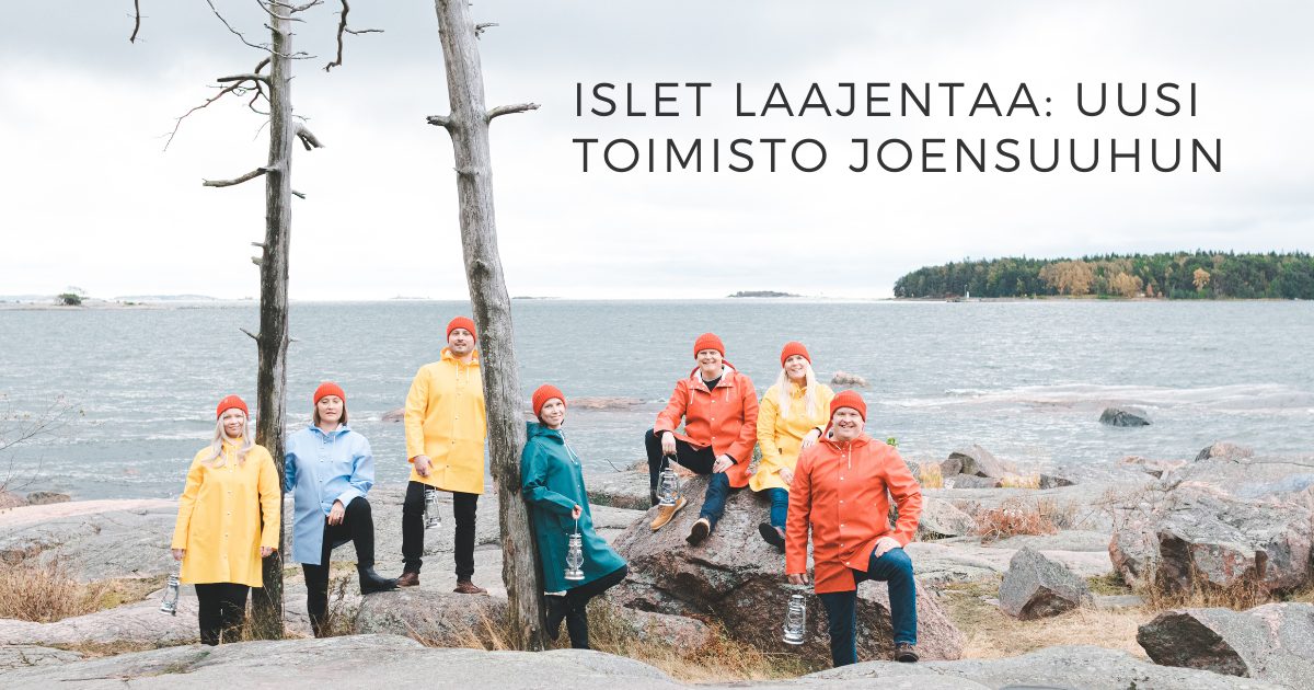 Islet Laajentaa - Uusi Toimisto Joensuuhun - ISLET