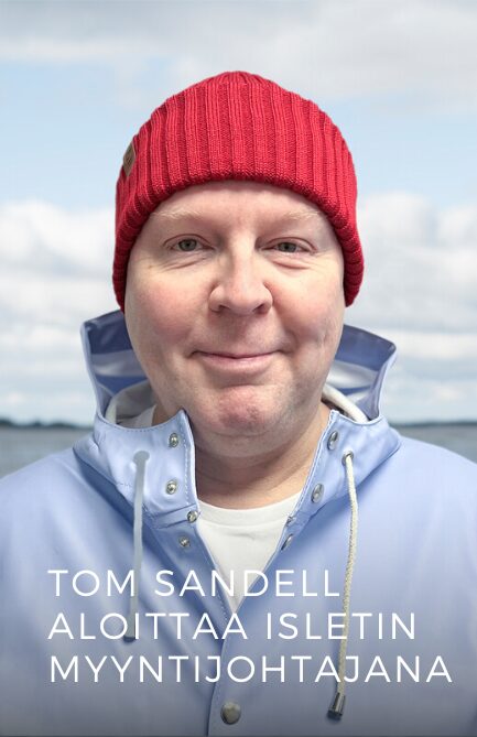 Tom Sandell aloittaa Isletin myyntijohtajana toiminnanohjausliiketoiminnassa