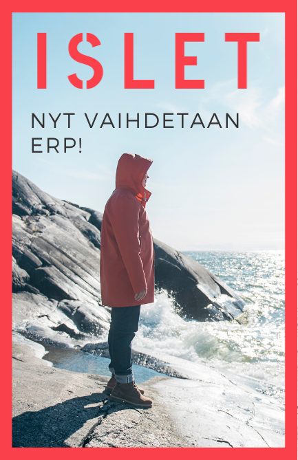 Nyt vaihdetaan ERP!