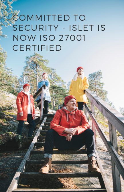 Committed to security – Islet is now ISO 27001 certified
