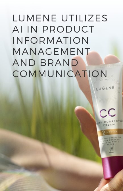 Lumene utilizes artificial intelligence in product information management and brand communication
