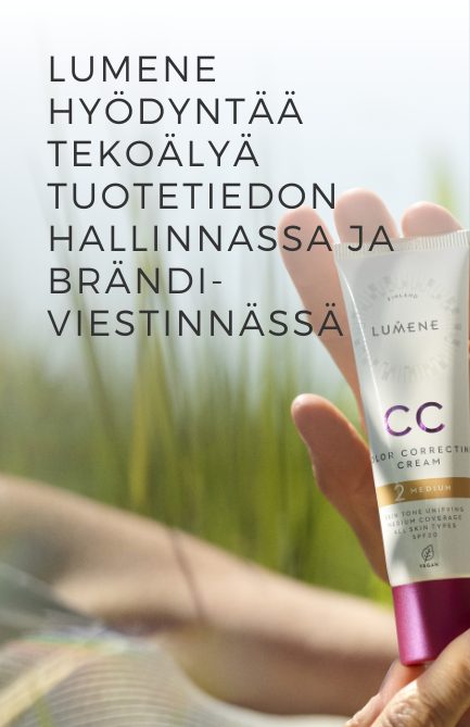 Lumene hyödyntää tekoälyä tuotetiedon hallinnassa ja brändiviestinnässä