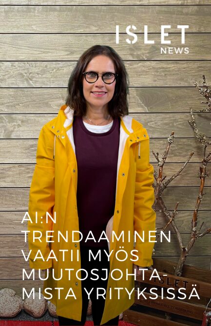 AI:n tren­daa­mi­nen vaa­tii myös muu­tos­joh­ta­mis­ta yrityksissä