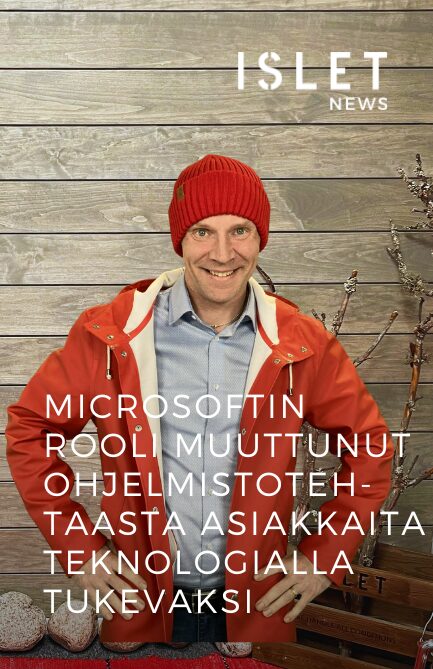 Mic­ro­sof­tin roo­li muut­tu­nut ohjel­mis­to­teh­taas­ta asiak­kai­ta tek­no­lo­gial­la tukevaksi